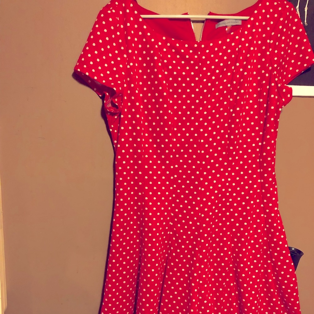 Polka dot dress